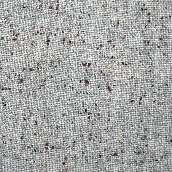 The Limited Tweed Mock Wrap Mini Skirt Size 8 Gray Speckled Button - Picture 5 of 9